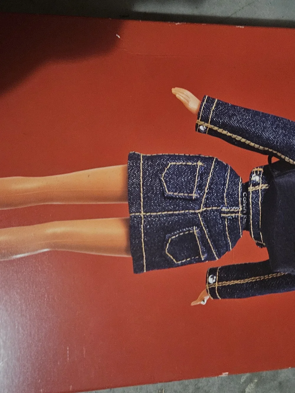 Vintage Calvin Klein Jeans BARBIE Collector Doll Limited Edition